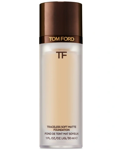 Shop Tom Ford Traceless Soft Matte Foundation Spf 20, 1-oz. In . Linen-light/warm Yellow Undertone