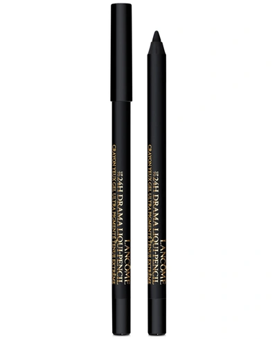 Shop Lancôme 24h Drama Liqui-pencil Waterproof Eyeliner Pencil In Black