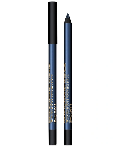 Shop Lancôme 24h Drama Liqui-pencil Waterproof Eyeliner Pencil In Blue