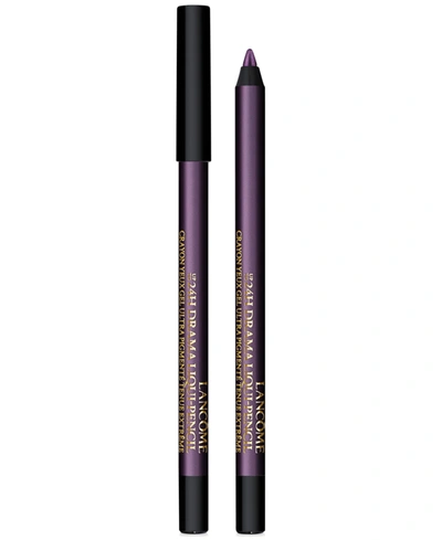 Shop Lancôme 24h Drama Liqui-pencil Waterproof Eyeliner Pencil In Purple