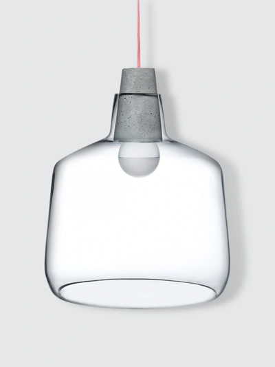 Shop Nude Glass Mono Lamp In Clear