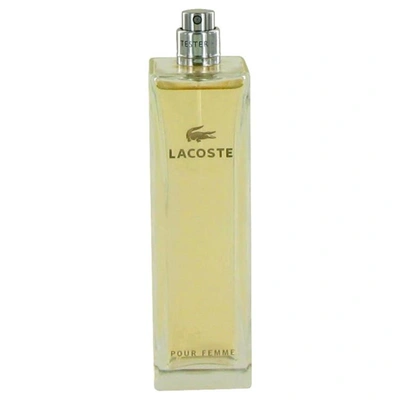 Shop Lacoste Pour Femme By  Eau De Parfum Spray (tester) 3 oz For Women