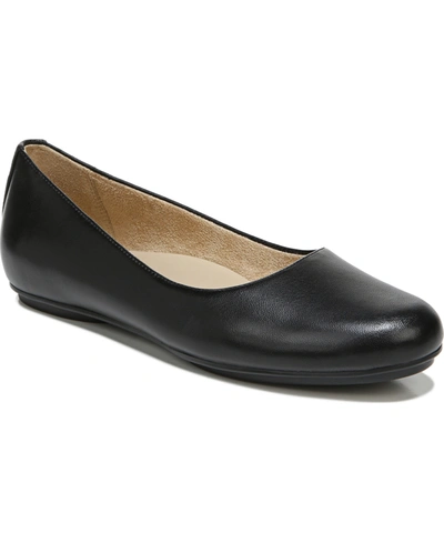 Shop Naturalizer Maxwell Ballet Flats In Black Leather