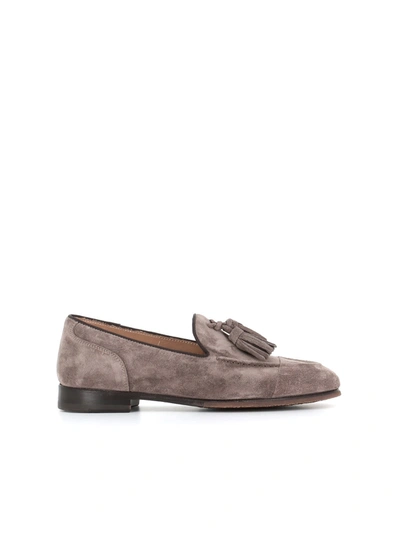 Shop Alberto Fasciani Tassel Loafer Zoe 56029 In Dark Grey