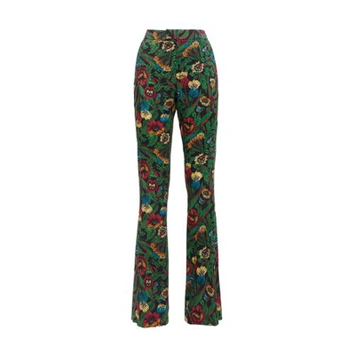 Shop La Doublej Saturday Night Pants In Night Garden