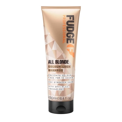 Shop Fudge Professional All Blonde Colour Lock Shampoo 250ml