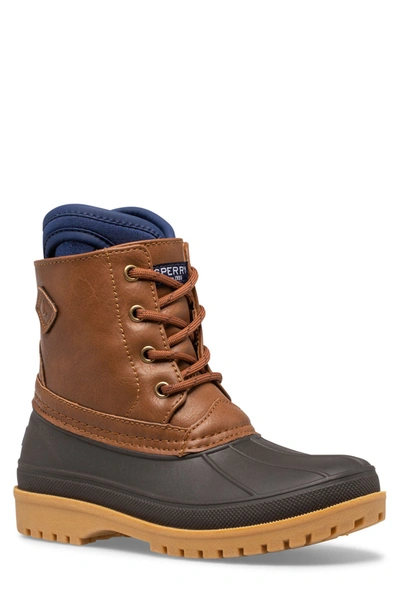 Shop Sperry Harbor Duck Boot In Tan/brown