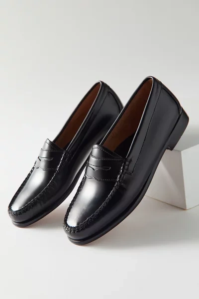 Shop Bass G. H. Weejuns Whitney Loafer In Black, Women's At Urban Outfitters