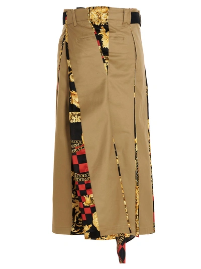 Shop Junya Watanabe Women's Multicolor Other Materials Skirt