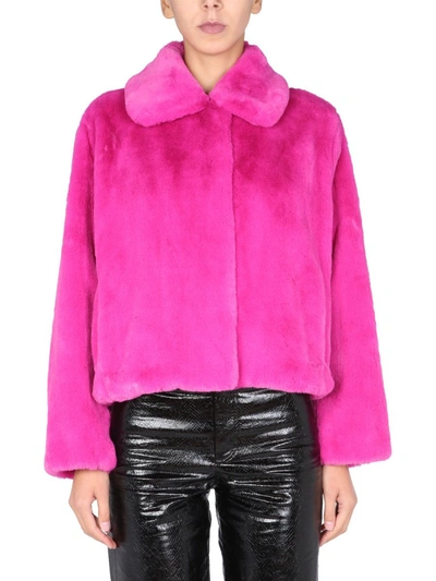 Shop Stand Studio Stand Women's Pink Other Materials Outerwear Jacket