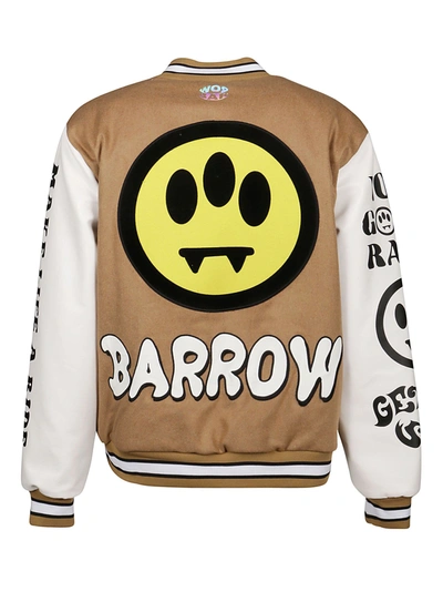 Shop Barrow Men's Brown Other Materials Outerwear Jacket