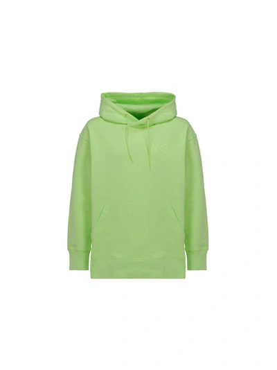 Shop Adidas Y-3 Yohji Yamamoto Men's Green Cotton Sweatshirt