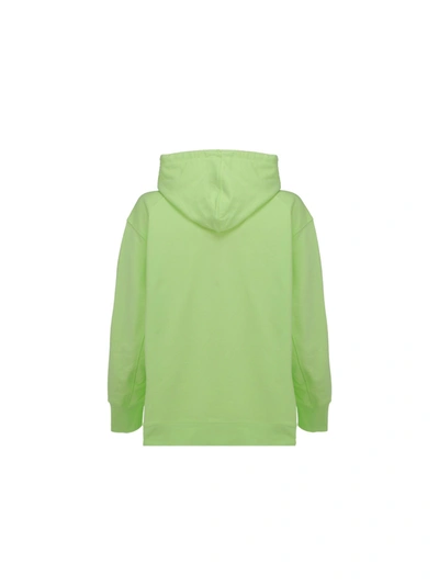 Shop Adidas Y-3 Yohji Yamamoto Men's Green Cotton Sweatshirt