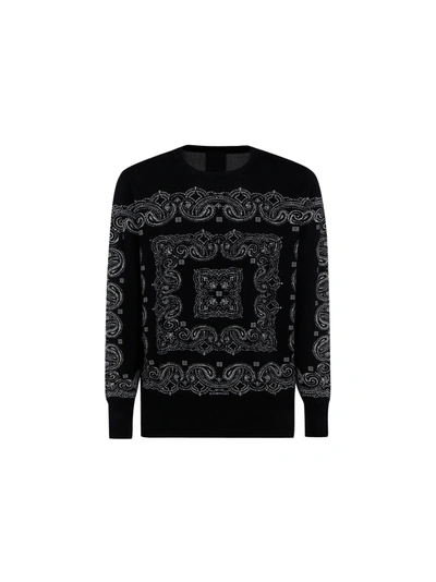 Shop Givenchy Men's Black Other Materials Sweater