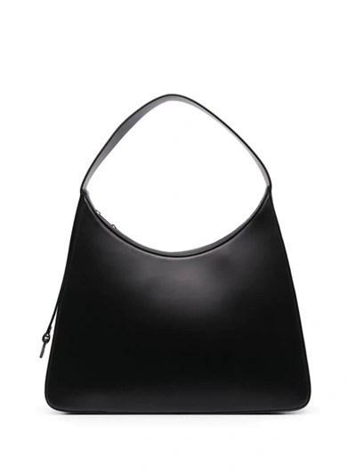 Shop Ambush Women's Black Leather Shoulder Bag