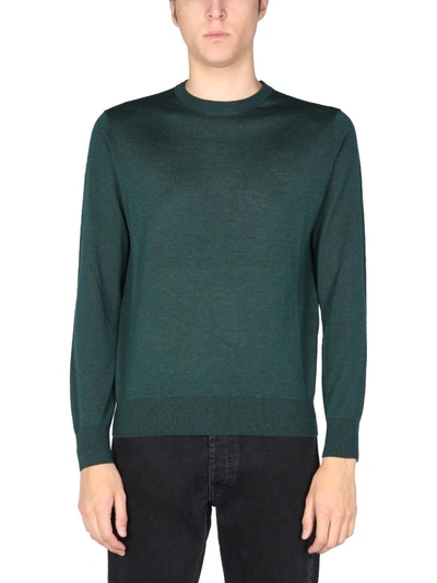 Shop Ballantyne Men's Green Other Materials Sweater