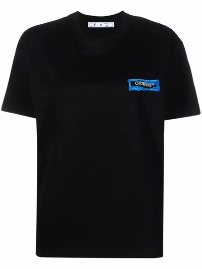 Shop Off-white Women's Black Other Materials T-shirt