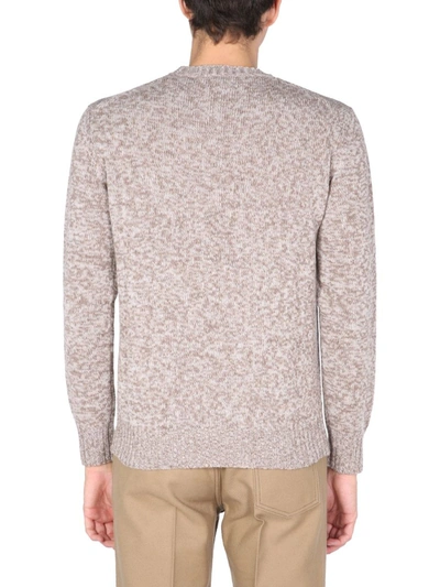 Shop Ballantyne Men's Beige Other Materials Sweater