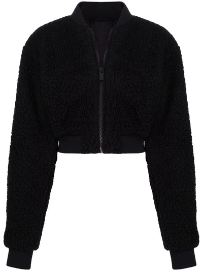 Shop Heron Preston Women's Black Wool Jacket