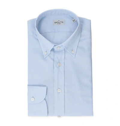 Shop Bagutta Men's Blue Other Materials Shirt