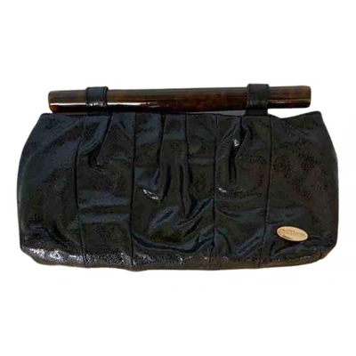 Pre-owned John Galliano Clutch Bag In Black