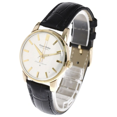 Pre-owned Grand Seiko Watch In Silver