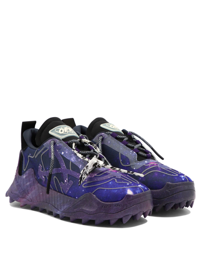 Shop Off-white "odsy" Sneakers In Blue