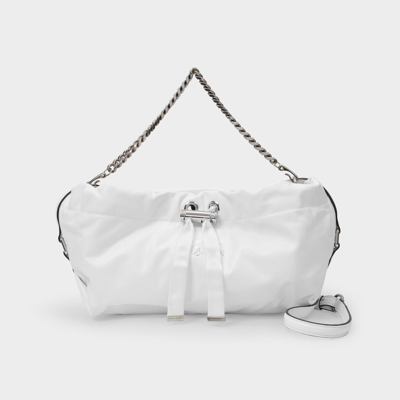 Shop Alexander Mcqueen Tasche Mini Bundle Aus Weissem Leder In White