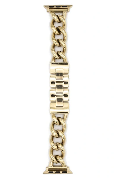 Shop Rebecca Minkoff Stainless Steel Bracelet Band, 20mm In Gold