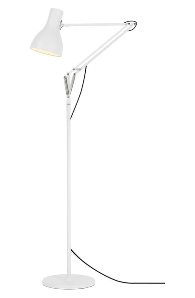 Shop Anglepoise Type 75 Floor Lamp In Alpine White