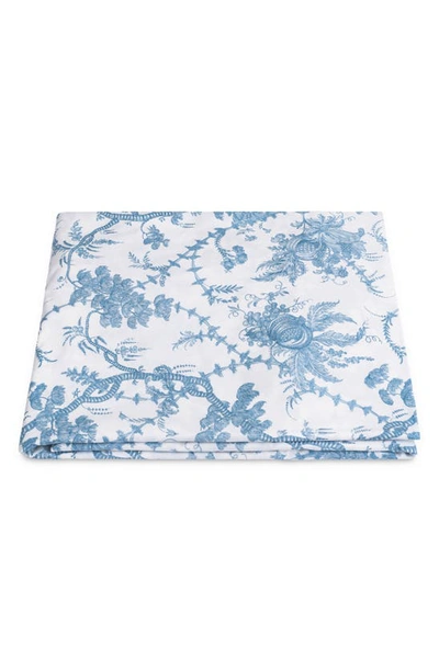 Matouk San Cristobal 500 Thread Count Cotton Fitted Sheet In Sky