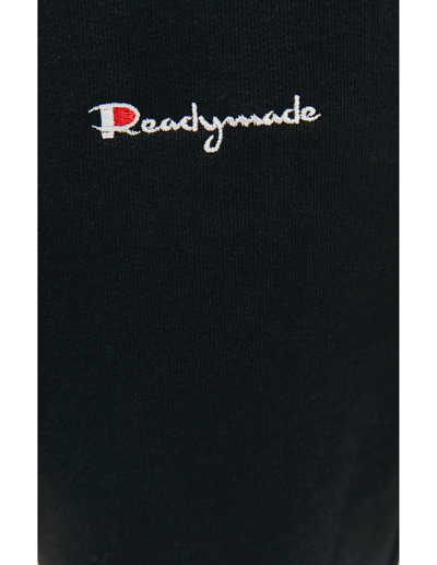 Shop Readymade Black Embroidered Sweatpants