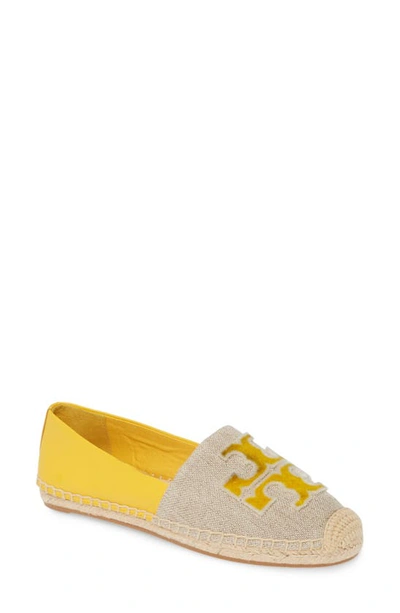 Shop Tory Burch Ines Espadrille In Natural/ Goldfinch