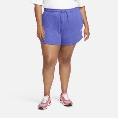 Shop Nike Sportswear Women's Shorts In Lapis,heather,white