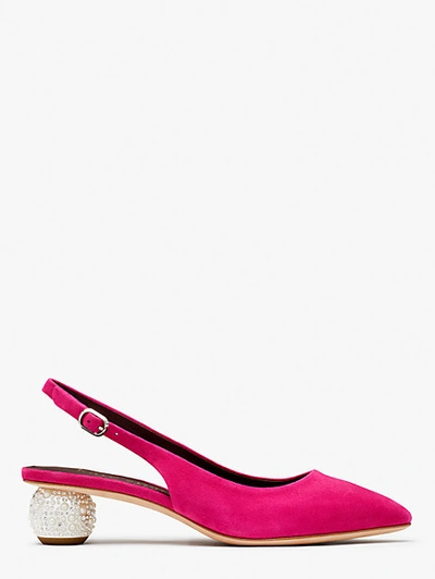 Shop Kate Spade Ruby Sling Pumps In Festive Pink