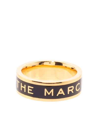 Shop Marc Jacobs The Medallion Ring In Gold