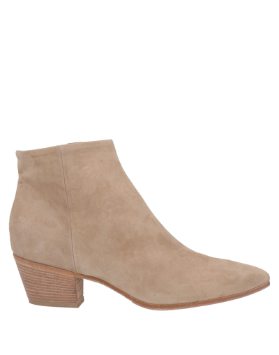 Shop Fiorifrancesi Ankle Boots In Beige