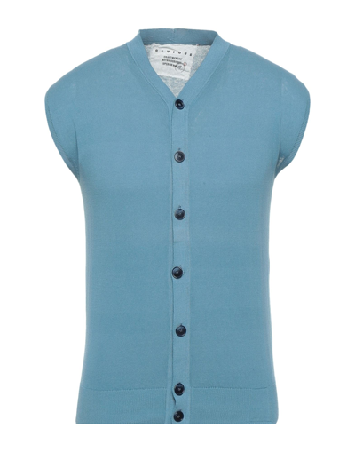 Shop Obvious Basic Cardigans In Pastel Blue