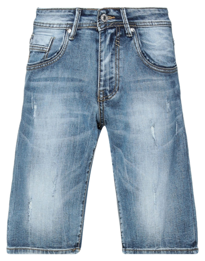 Shop En Avance Denim Shorts In Blue