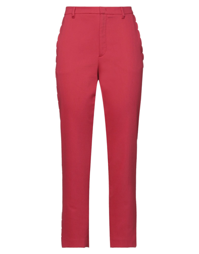 Shop Red Valentino Pants In Red