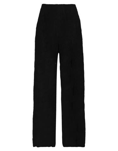 Shop Compagnia Italiana Woman Pants Black Size 6 Cotton, Elastane