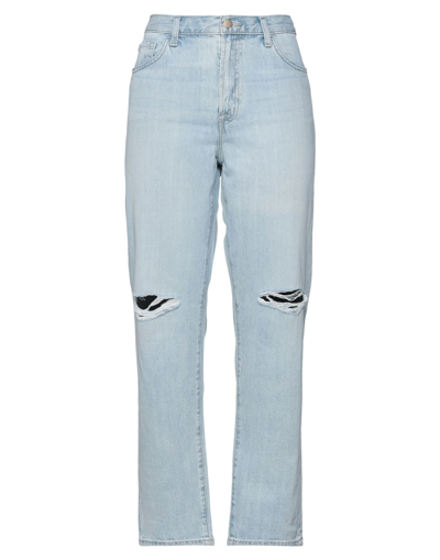 Shop J Brand Woman Denim Pants Blue Size 29 Cotton, Lyocell