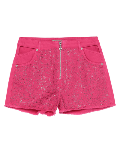 Shop Patrizia Pepe Shorts & Bermuda Shorts In Fuchsia