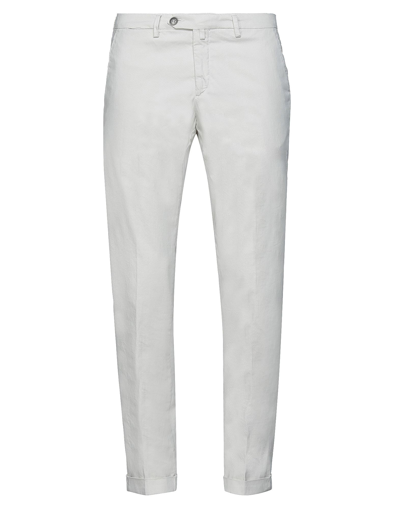 Shop B Settecento Man Pants Ivory Size 33 Cotton, Elastane In White