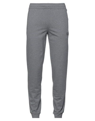 Shop Ea7 Pants In Grey