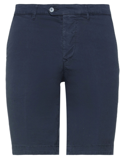 Shop Oaks Shorts & Bermuda Shorts In Dark Blue