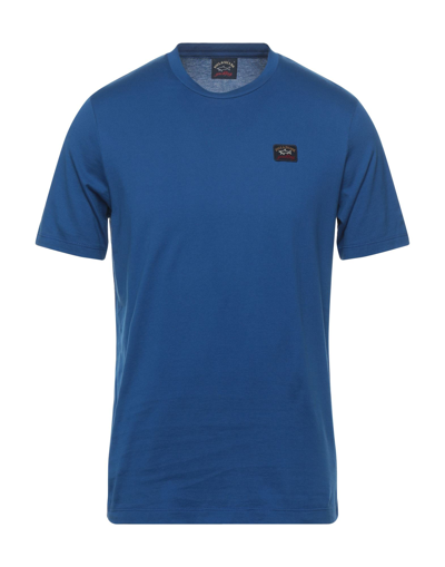 Shop Paul & Shark T-shirts In Blue