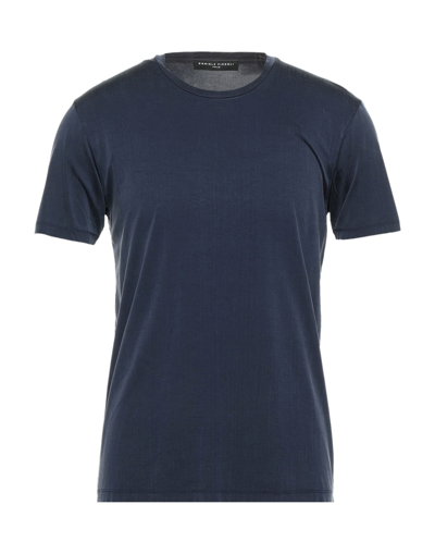 Shop Daniele Fiesoli T-shirts In Dark Blue