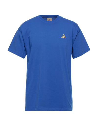 Shop Nike Man Sweatshirt Blue Size L Cotton