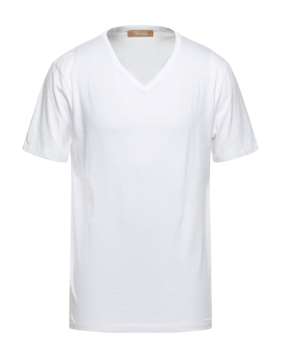 Shop Obvious Basic T-shirts In White